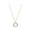 Thumbnail: Links of London 20/20 18kt Yellow Gold & Diamond Solo Necklace