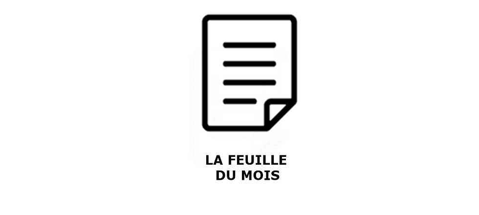 FEUILLE DU MOIS POUR SITE