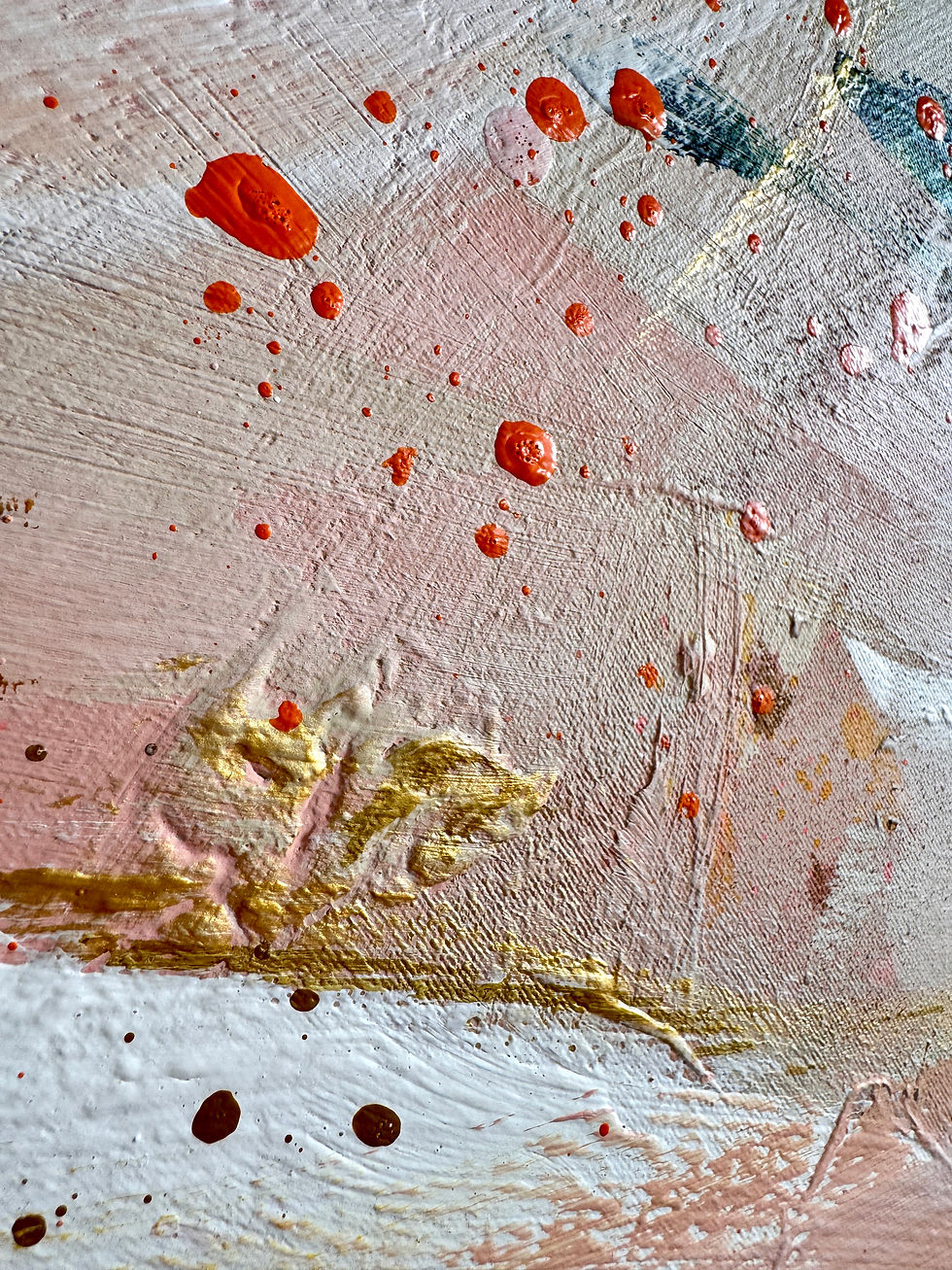 Miniaturbild: Go with the Flow I 150x110 cm (gerahmt in Eiche)