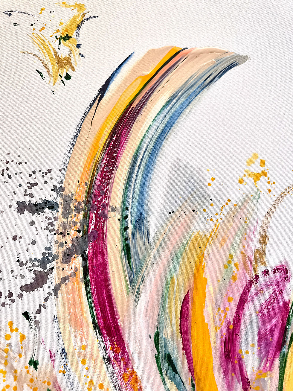 Miniaturbild: Bloom | 100x100 cm (gerahmt in schwarz)
