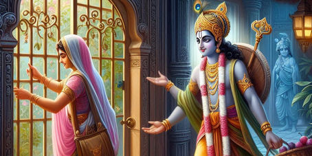 Radha Story 09 - बलराम ने की राधा की भागने में मदद