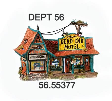 A/7HCUV/0397 Dept 56 Spooky Farm House & Dead End Motel bulb