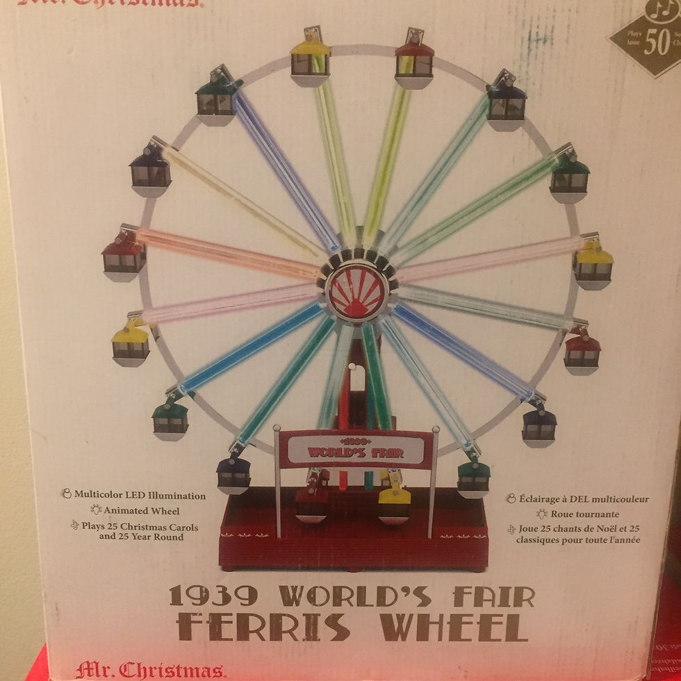 Thumbnail: MR. CHRISTMAS 1939 WORLD'S FAIR FERRIS WHEEL  REPLACEMENT BELT KIT