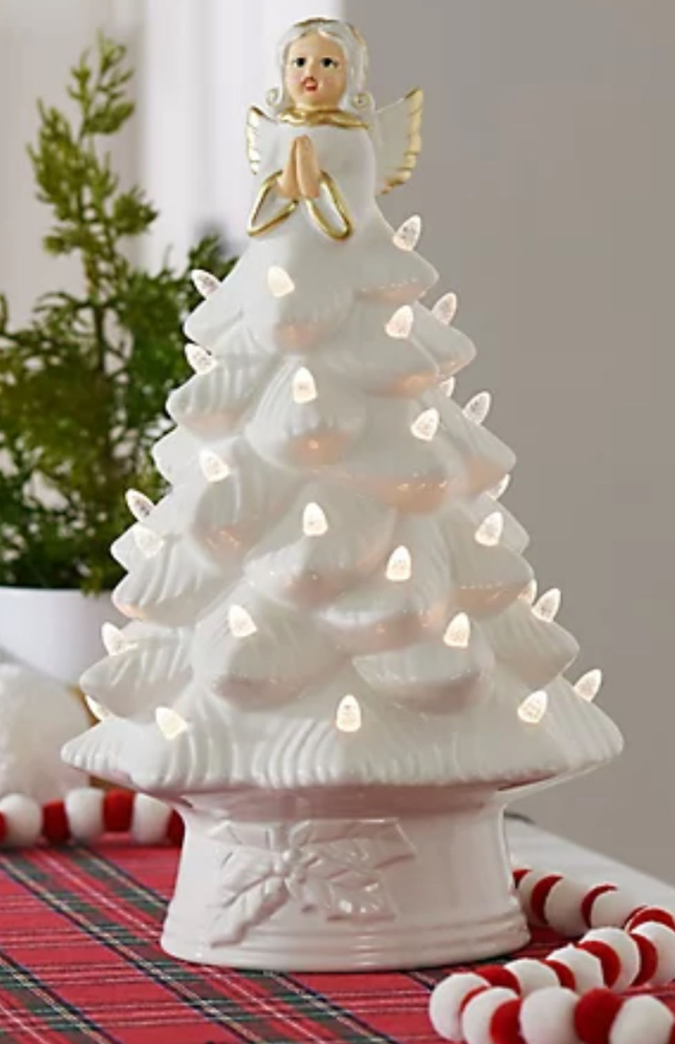Thumbnail: C/4NNL2/0031 Ceramic tree replacement base using regular led lamp bulb