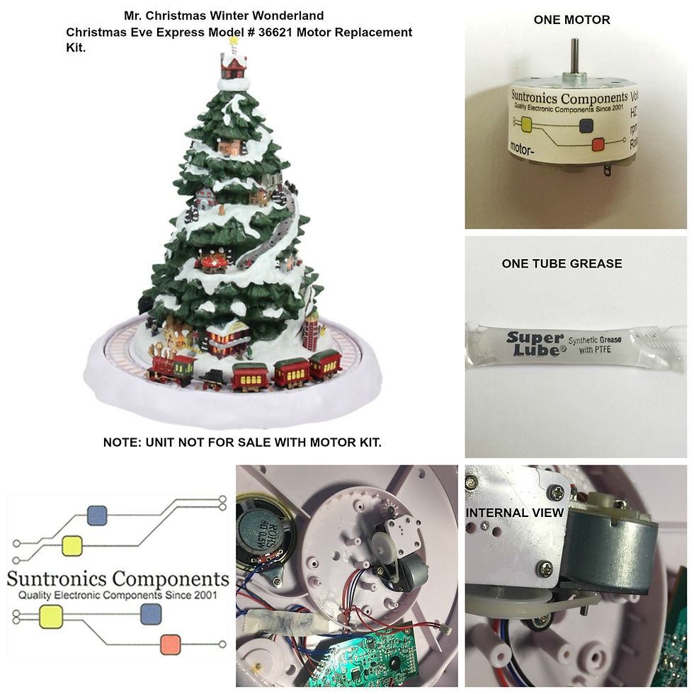 Mr. Christmas Eve Express MOTOR Kit.