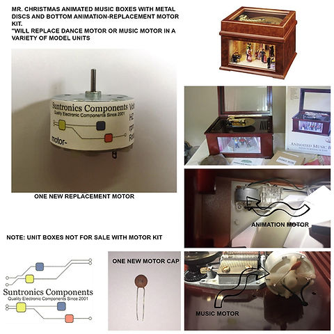 Mr christmas music box repair clearance