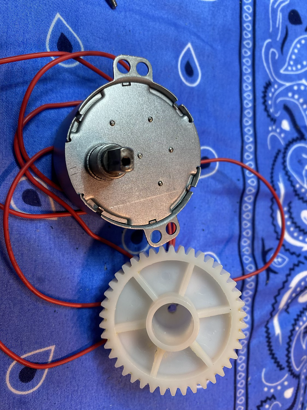 Thumbnail: N/Y3Q7C/0281 P-16M  TELCO CAROUSEL MOTOR ( 110V AC )