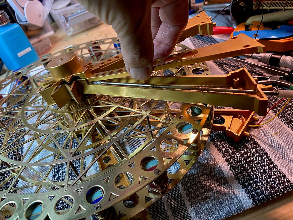 Thumbnail: (K) Mr Christmas Grand Ferris Wheel Rod Repair