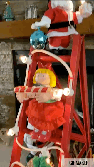 Mr. Christmas Tree Trimmers/Deck The Fence | Happy Holidays Parts