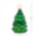 Thumbnail: Mr Christmas 24" outdoor blow mold Nostalgic tree star