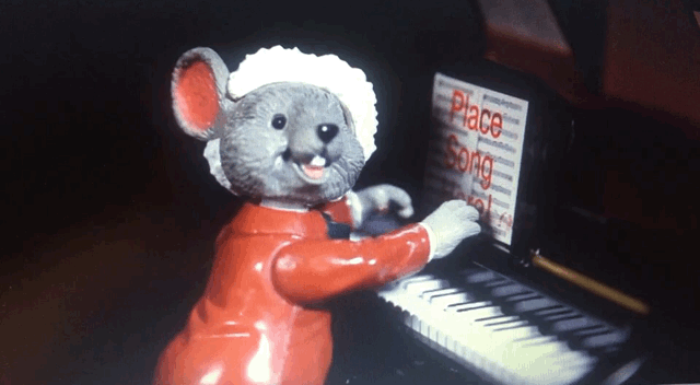 F)Mr. Christmas Magical Maestro Mouse Replacement sheets