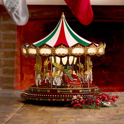 Mr. Christmas Marquee Deluxe Carousel - Belt Repair kit model