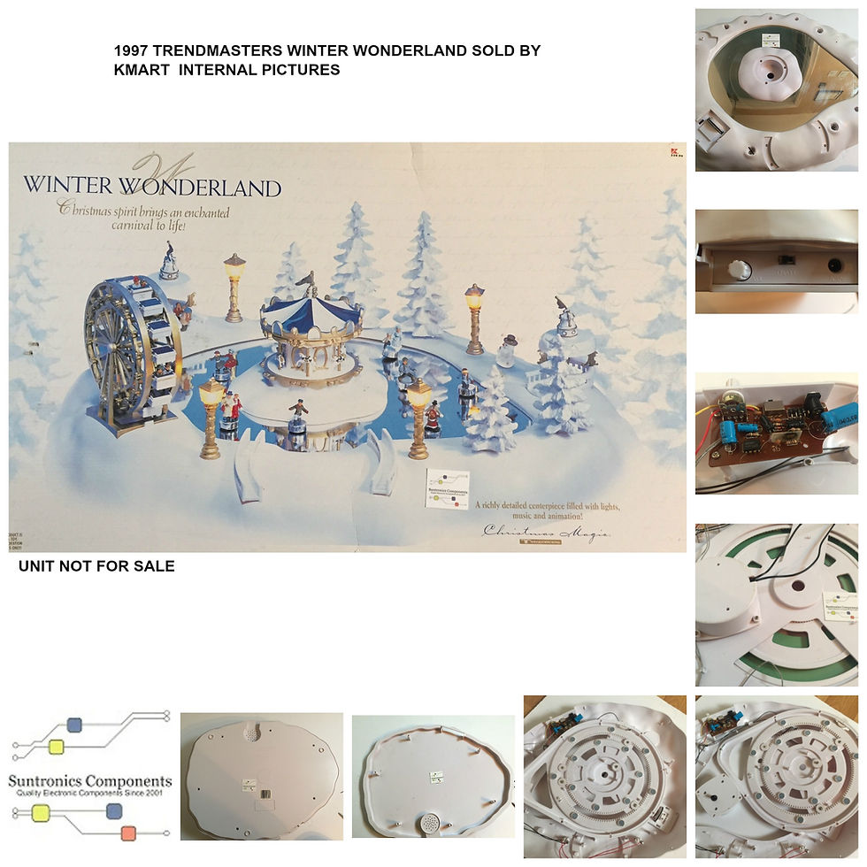 Thumbnail: L/VK66J/0006 Trendmasters - Winter Wonderland - REPLACEMENT MOTOR