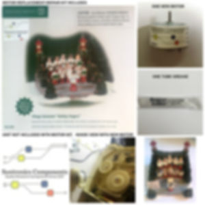 DEPARTMENT 56 HOLIDAY SINGERS -REPLACEMENT PART - MOTOR KIT