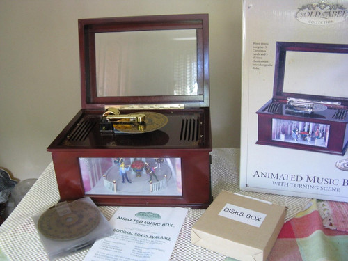 Mr. Christmas ANIMATED MUSIC BOX オルゴール Mr. Christmas 12