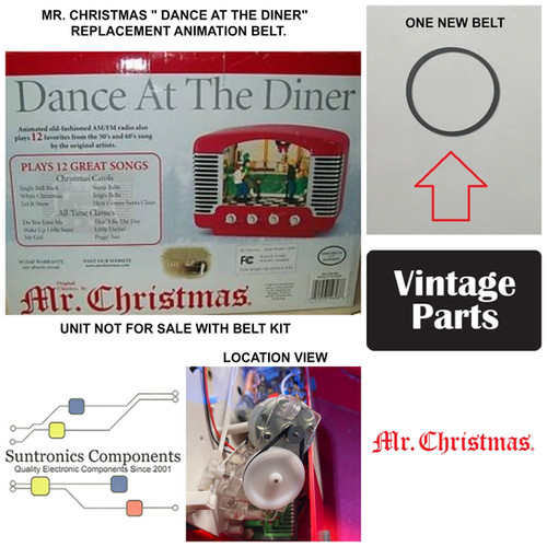 Mr. Christmas " Dance At The Diner " Happy Holidays Parts