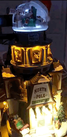 Thumbnail: Lemax " North Pole Oberservatory or Clock tower"