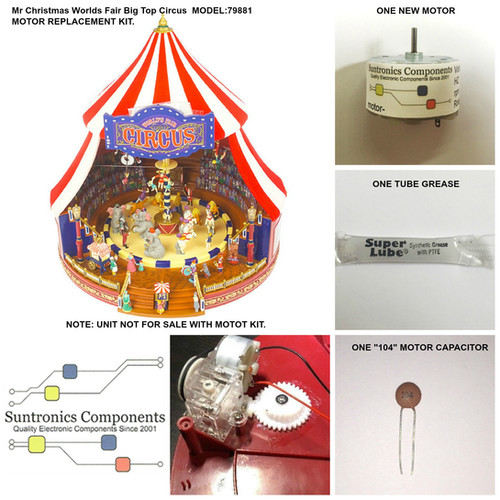 Mr Christmas Worlds Fair Big Top Circus #79881 REPLACEMENT PART