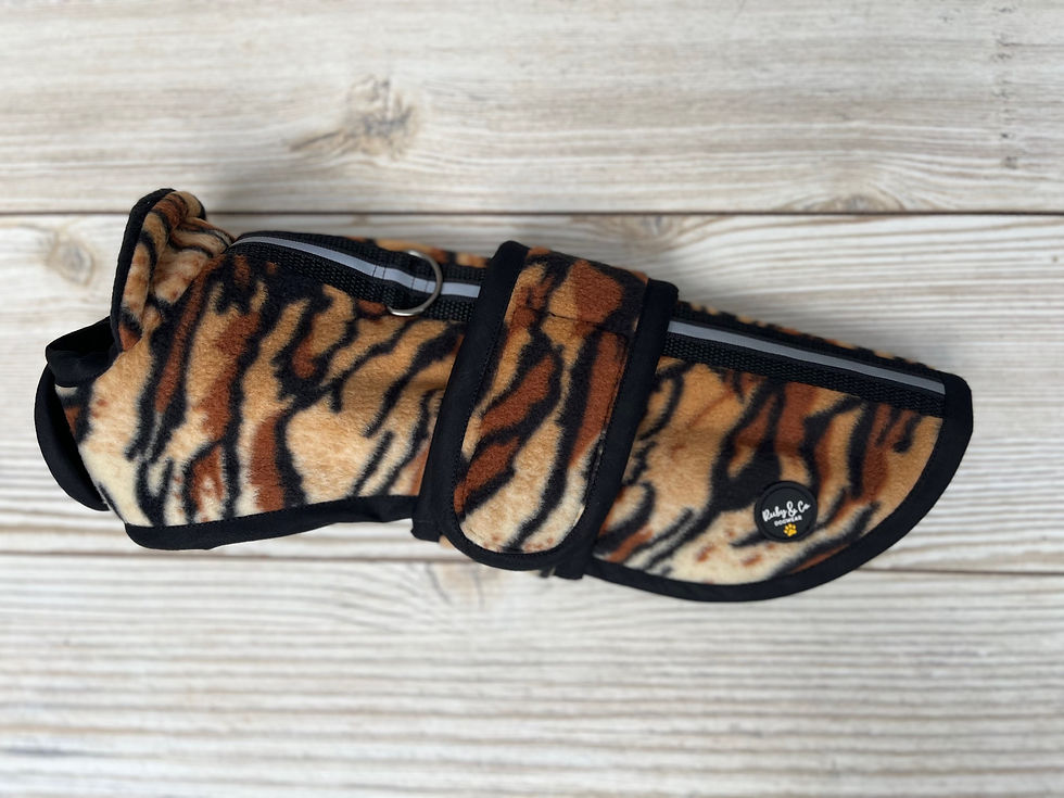 Thumbnail: Dachshund Double Layered Fleece Coat 