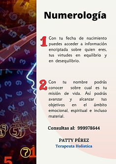 Numerología: Analiza la influencia de los números en la vida para entender mejor la personalidad y los eventos futuros.