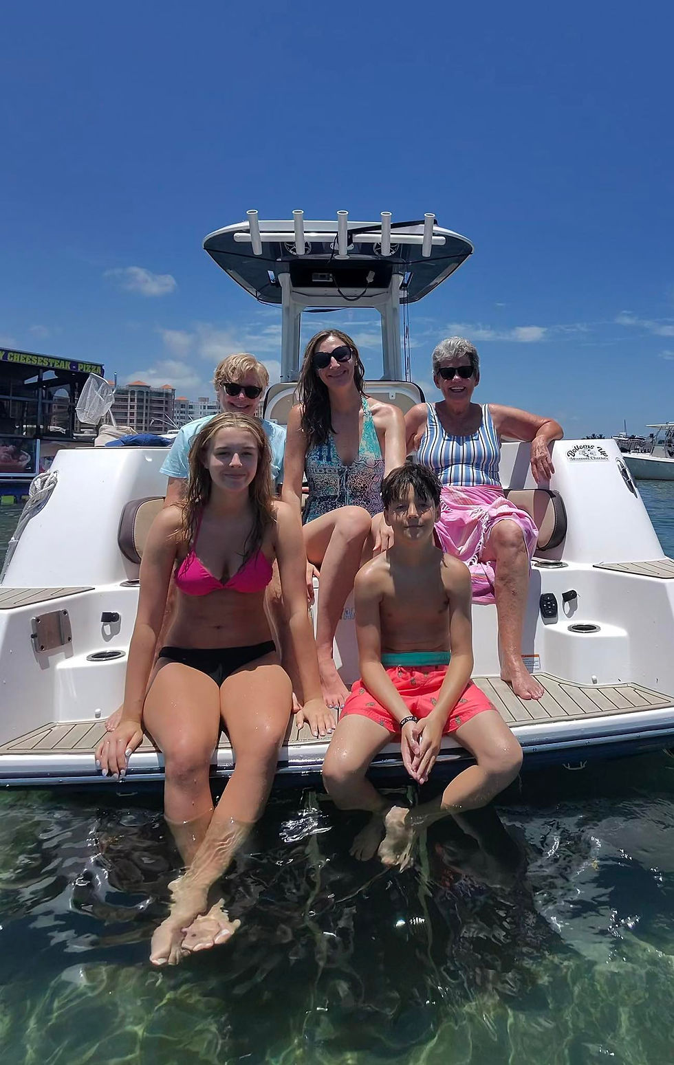 family boat tour at 954 boat tours