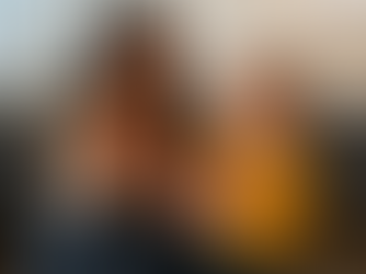 Mom and child tapping a beat in waiting room