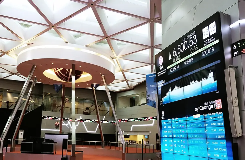 Main Hall Bursa Efek Indonesia