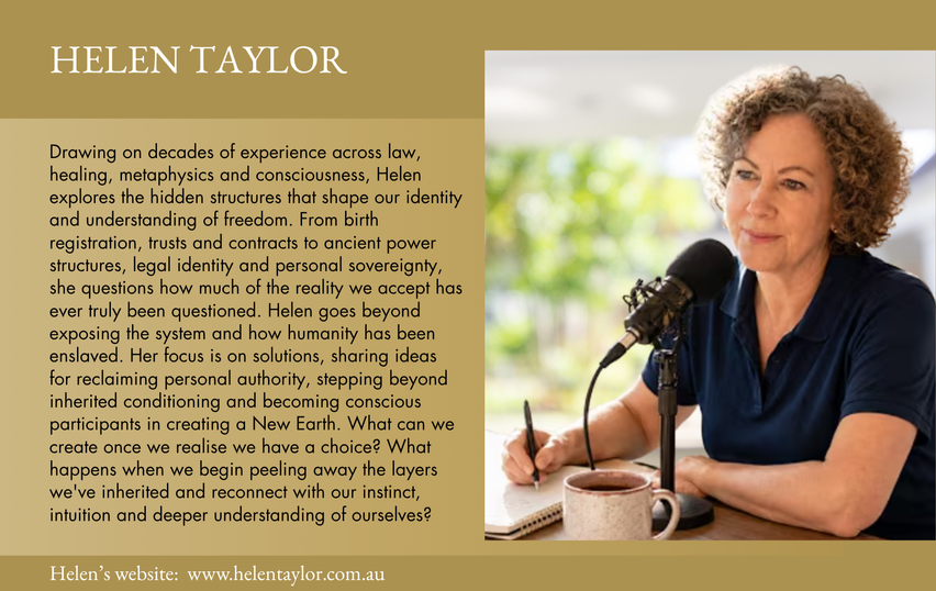 Helen Taylor, speaker at Cosmic Consciousness Conference 2026