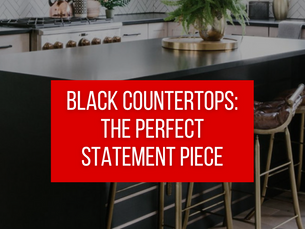 Black Countertops: The Perfect Statement Piece