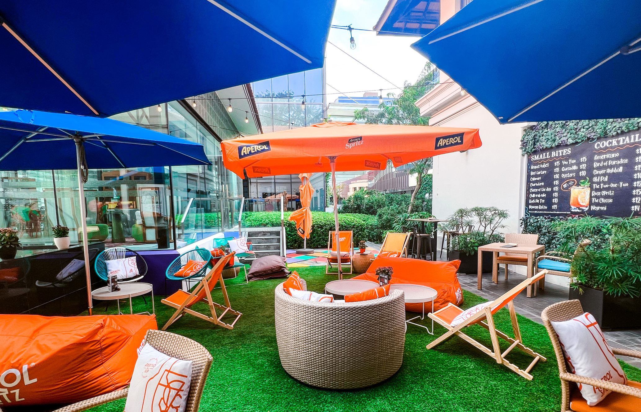 Pet Friendly Aperol Spritz Garden By Hotel Indigo