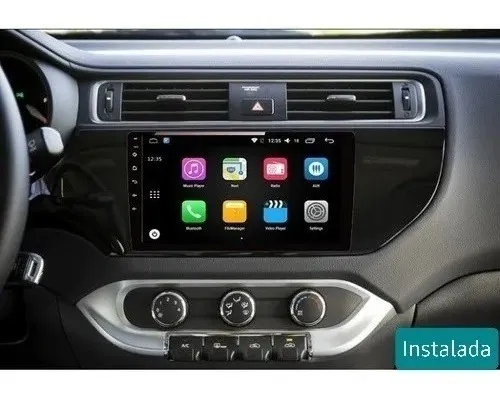 Miniatura: Radio Auto Android 9 Pulgadas + Bisel Kia Rio 4-5 2015-2017