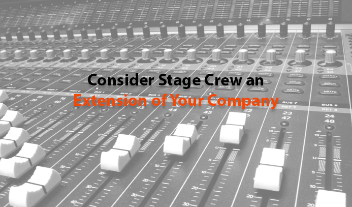 Stage Crew Goes Where You GO!