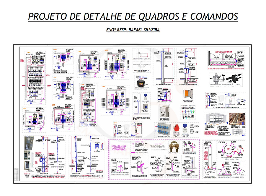 Projeto de Detalhe Quadros e Comandos