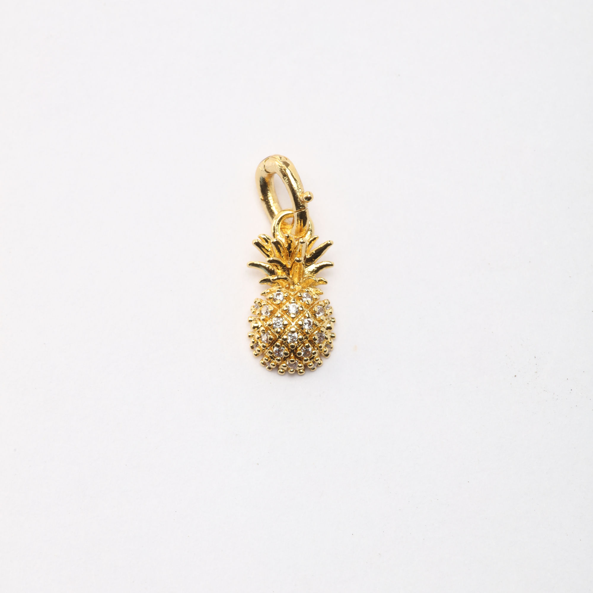 Sparkling Pineapple Charm