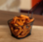 Portion de frites de patates douces image