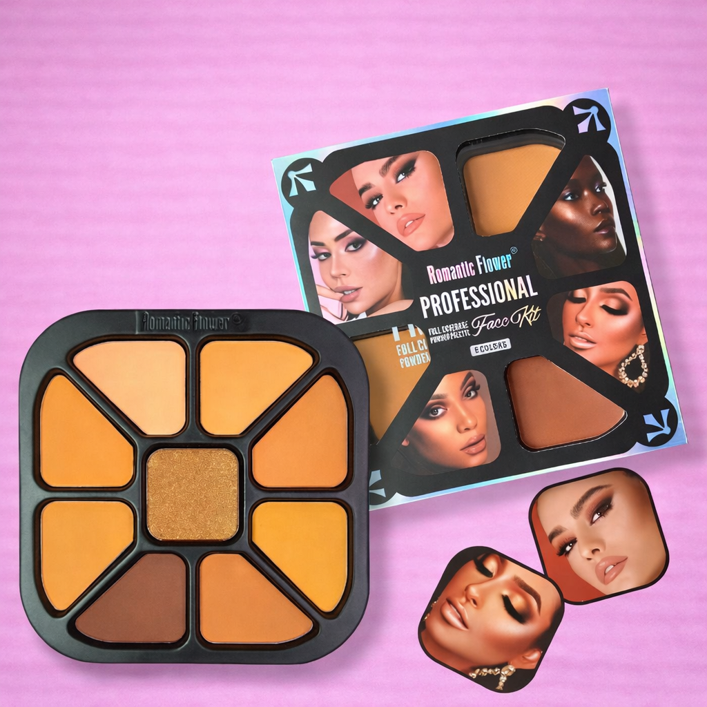 Romantic Flower Professional Face Kit