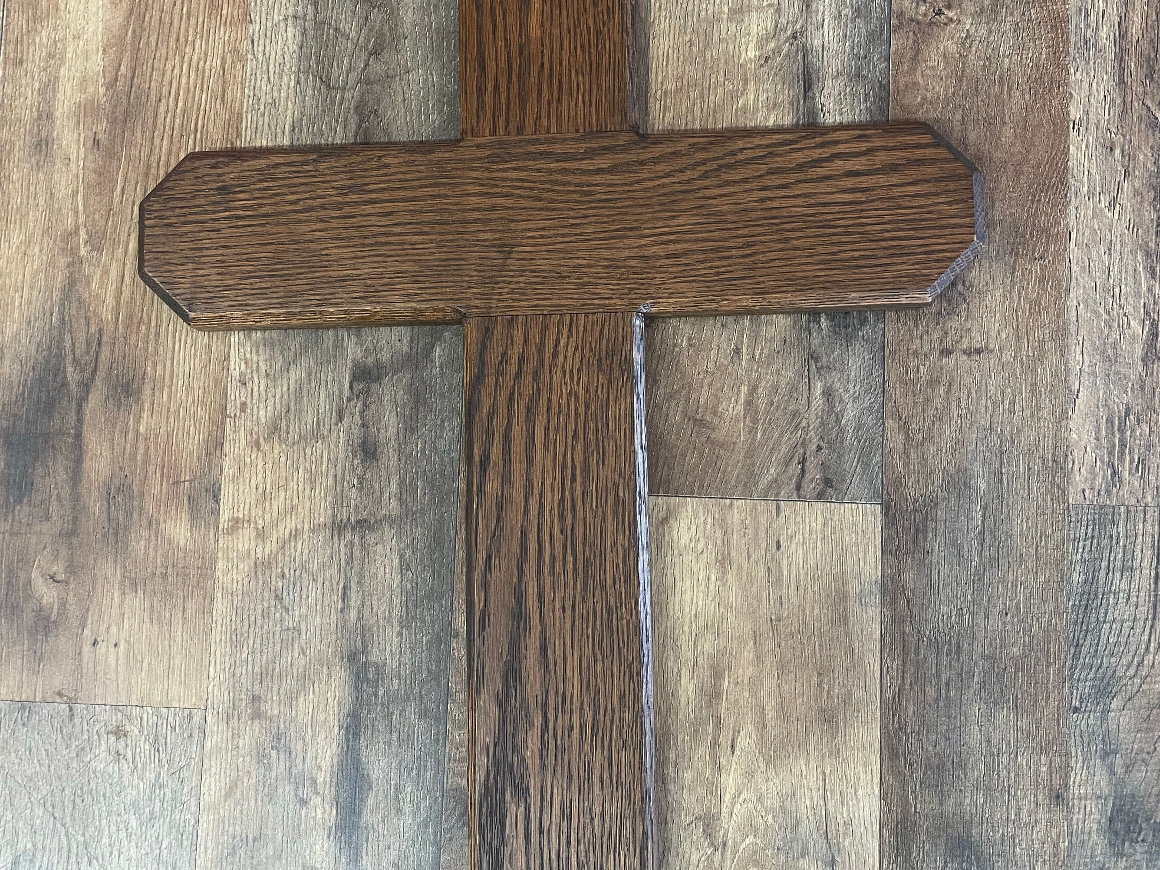 Dark Oak Cross