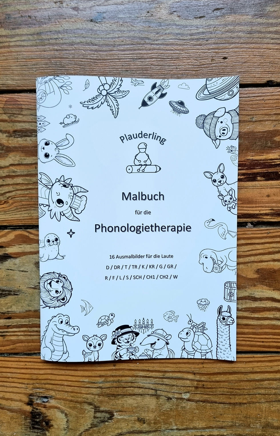 Malbuch für die Phonologietherapie