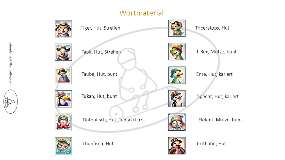 Miniaturbild: Wortmaterial