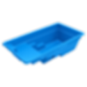 Enchantment fiberglass pool shell – rectangle design by Hawaiian Island Pools