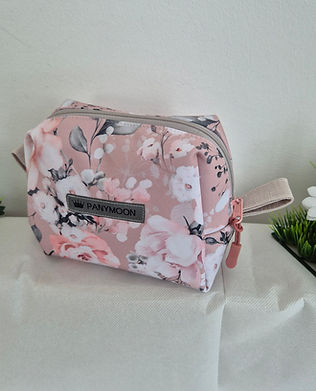 Vera Allerlei Täschli - Rosen rosa-grau