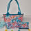 Miniaturbild: 2in1-Milly Shopper small & Claire Allerlei Täschli - Schmetterlinge bunt petrol