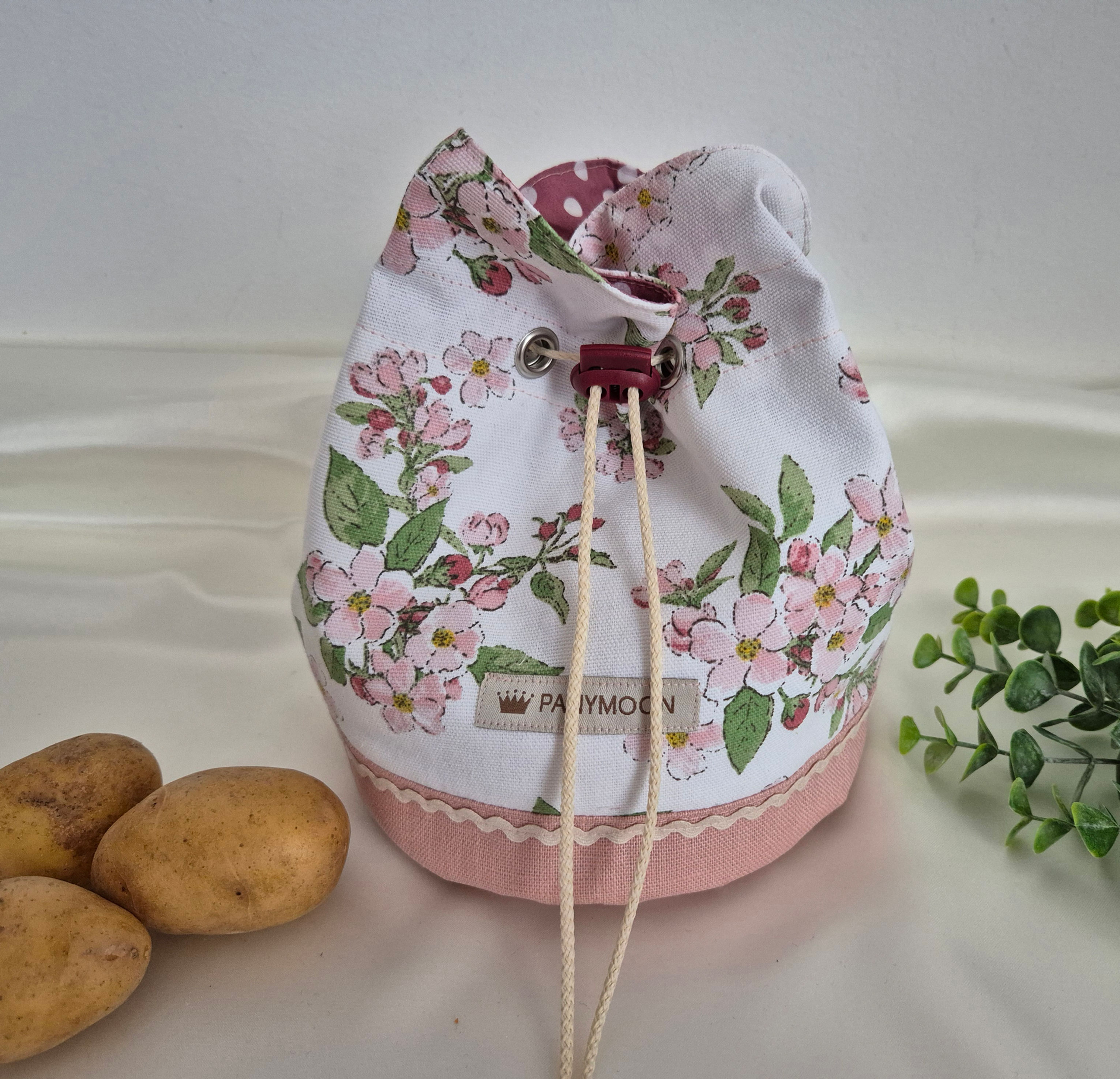 Kartoffelsäckli für Raclette (wärmeisolierend) klein - Blumenbouquet