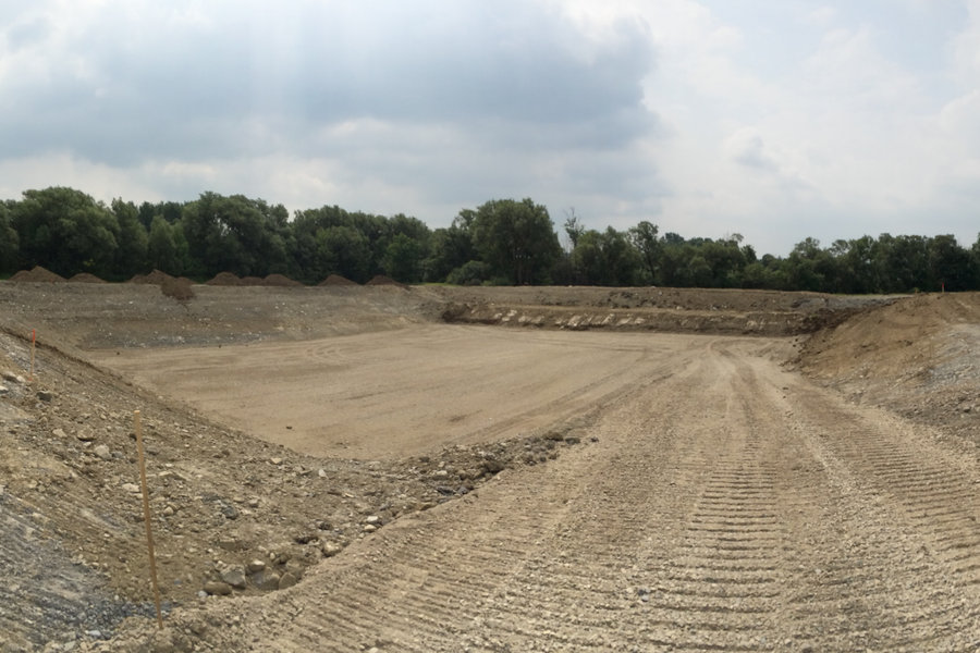 Large scale site work