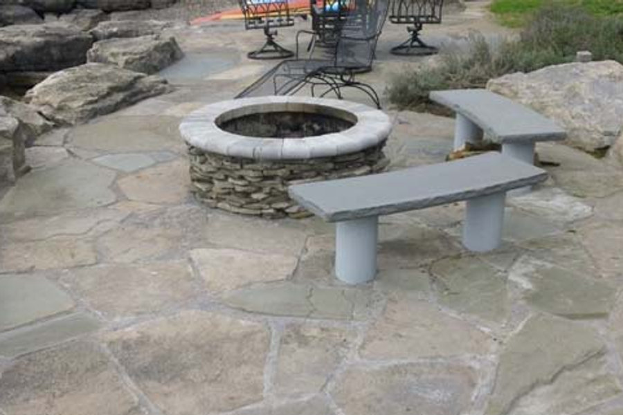 Outdoor patio living space