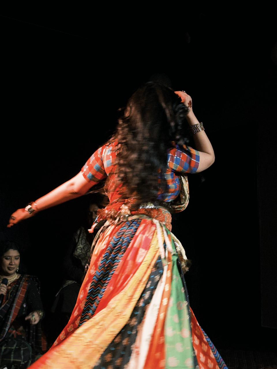 Thumbnail: Kesariya Skirt (Chatta Patti)