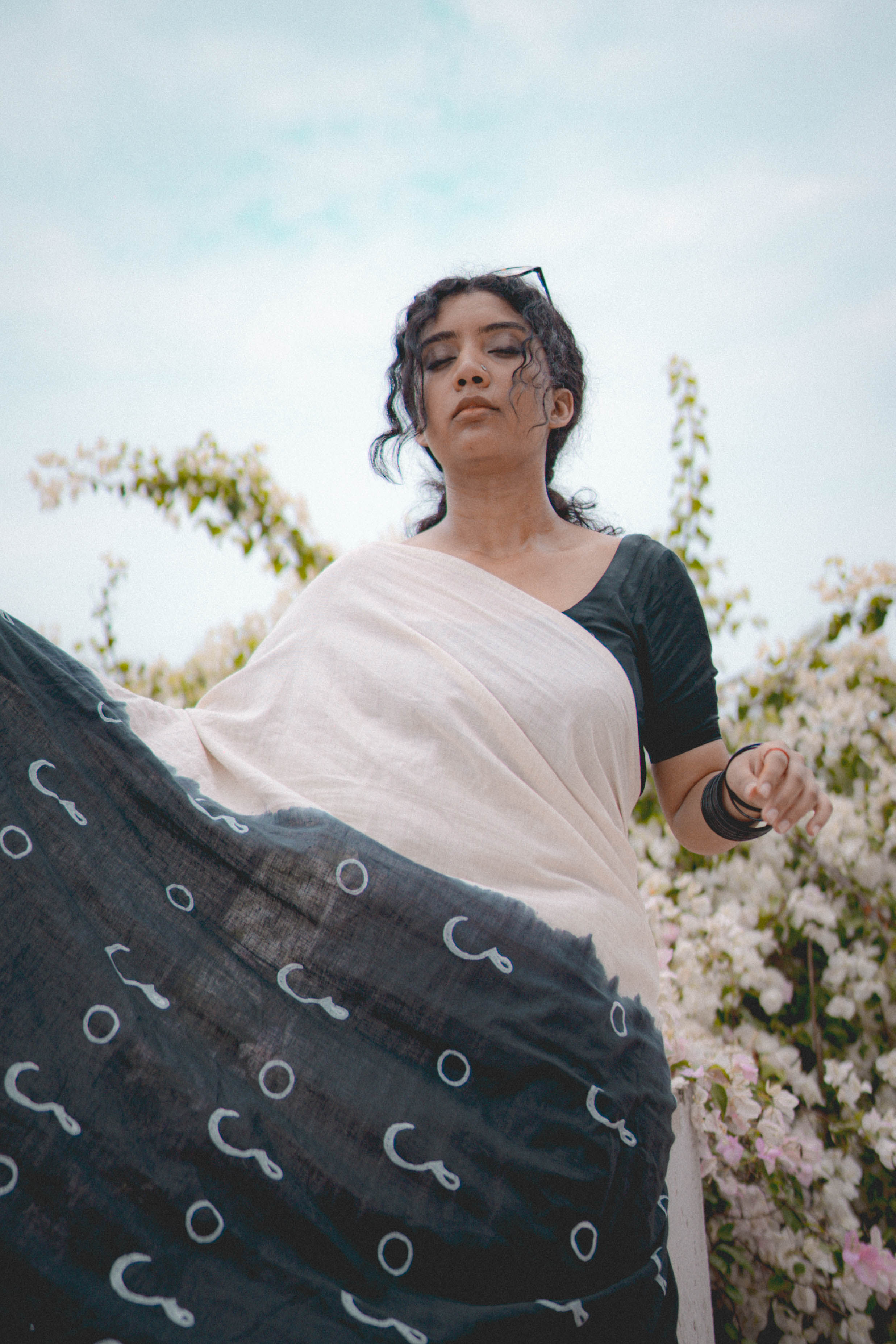 SIFUR SAREE (BLOCK PRINTED)