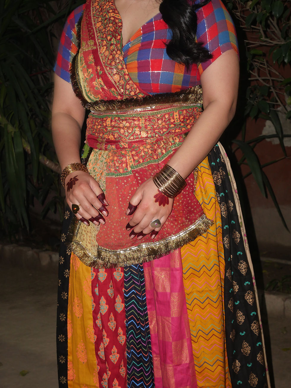 Thumbnail: Kesariya Skirt (Chatta Patti)