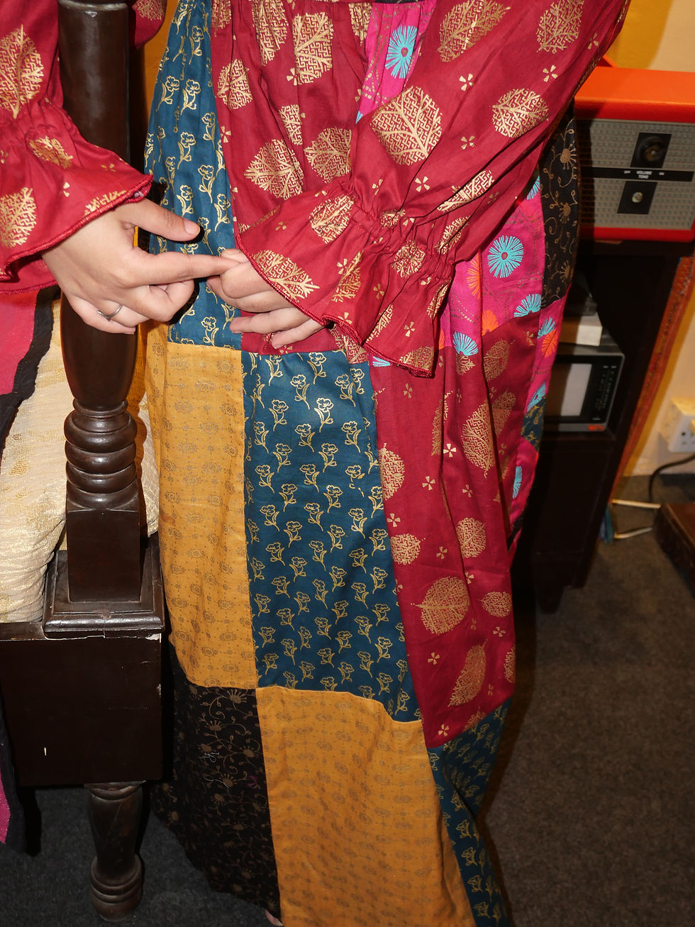 Thumbnail: Ruby Leaf Chatta Patti Dress