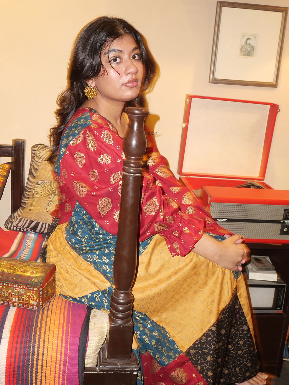 Thumbnail: Ruby Leaf Chatta Patti Dress